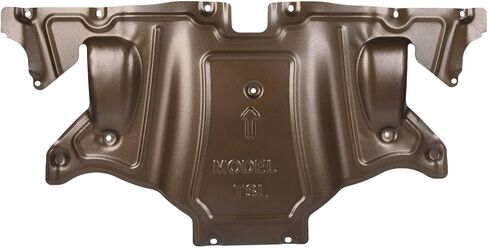 طقم لوحة انزلاقية أمامية وخلفية لطراز تسلا 3 موديل Y 2017-2023 لوحة حماية تحت غطاء حماية المحرك هيكل ثلاثي الأبعاد من سبائك الألومنيوم والمغنيسيوم in Kuwait