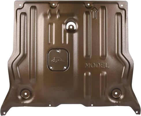 طقم لوحة انزلاقية أمامية وخلفية لطراز تسلا 3 موديل Y 2017-2023 لوحة حماية تحت غطاء حماية المحرك هيكل ثلاثي الأبعاد من سبائك الألومنيوم والمغنيسيوم in Kuwait