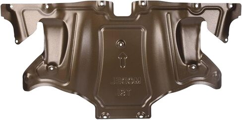 طقم لوحة انزلاقية أمامية وخلفية لطراز تسلا 3 موديل Y 2017-2023 لوحة حماية تحت غطاء حماية المحرك هيكل ثلاثي الأبعاد من سبائك الألومنيوم والمغنيسيوم in Kuwait