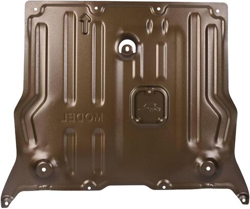 طقم لوحة انزلاقية أمامية وخلفية لطراز تسلا 3 موديل Y 2017-2023 لوحة حماية تحت غطاء حماية المحرك هيكل ثلاثي الأبعاد من سبائك الألومنيوم والمغنيسيوم in Kuwait