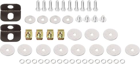 طقم لوحة انزلاقية أمامية وخلفية لطراز تسلا 3 موديل Y 2017-2023 لوحة حماية تحت غطاء حماية المحرك هيكل ثلاثي الأبعاد من سبائك الألومنيوم والمغنيسيوم in Kuwait