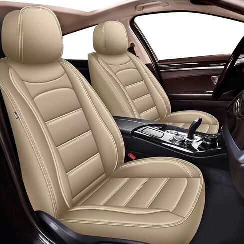 Seat Covers Fit for Toyota Highlander: 2020 2021 2022 2023 2024 2025 2026 Full Set Seat Cushion Waterproof Leather Breathable Compatible Airbag (Black, 3 Rows 7 Seats) in Saudi Arabia