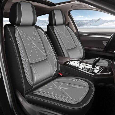 Seat Covers Fit for Toyota Highlander: 2020 2021 2022 2023 2024 2025 2026 Full Set Seat Cushion Waterproof Leather Breathable Compatible Airbag (Black, 3 Rows 7 Seats) in Saudi Arabia