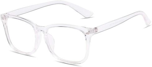 4 Pack Blue Light Blocking Glasses Square Reading/Gaming/TV/Phones Glasses for Women Men Anti Eyestrain & UV Glare in Saudi Arabia