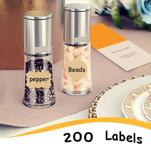 200 Piece -Custom Stickers Vinyl Personalized Stickers Labels with Text and Image - Customized Logo Labels for Packaging, Wedding Favors, Office, Parties, Events in Saudi Arabia