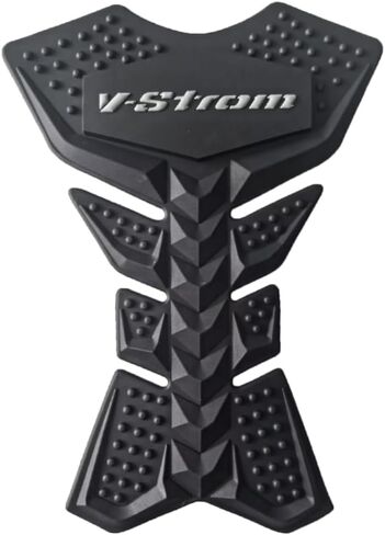 Gas Fuel Tank Emblem Sticker Decal Rubber Raise Up Compatible with Suzuki Vstrom 250 650 800 1000 Grey in Kuwait