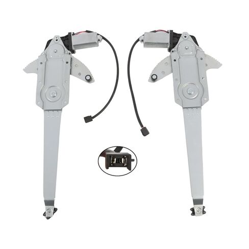 Pair Power Window Regulators W/Motors Assemblies Compatible with F Series 150 Pickup Truck 1981-1996 Window Lift Repaces F6TZ1523209AA F6TZ1523208AA in Saudi Arabia