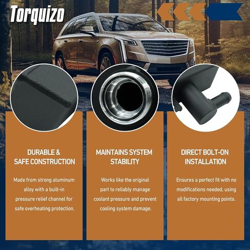 خزان خزان سائل التبريد من الألومنيوم لموديلات 2018-2025 Wrangler JL JLU، لموديلات 2020-2025 Gladiator JT 2.0T&3.6L in Kuwait