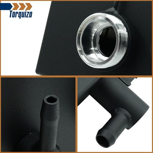 خزان خزان سائل التبريد من الألومنيوم لموديلات 2018-2025 Wrangler JL JLU، لموديلات 2020-2025 Gladiator JT 2.0T&3.6L in Kuwait