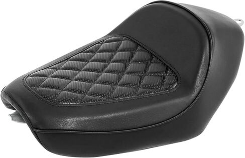 TCT-MOTORPARTS Black Driver Solo Seat Fit For Harley Sportster XL 883 1200 Models 2010-2022 11 in Saudi Arabia