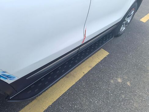 2Pcs Running Boards Step Bars Pedals Fits for VW. Atlas Cross Sport 2021 2022 2023 2024 2025 Fixed Running Board Side Step （with Brackets）-01 in Kuwait