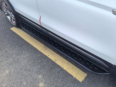 2Pcs Running Boards Step Bars Pedals Fits for VW. Atlas Cross Sport 2021 2022 2023 2024 2025 Fixed Running Board Side Step （with Brackets）-01 in Kuwait