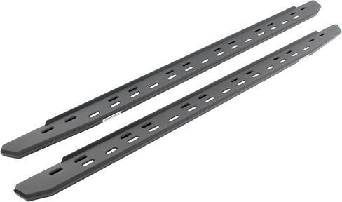 لوحات الجري Go Rhino RB30 Slim Line | 87 بوصة، فولاذ مجلفن، أسود محكم | 69600087SPC in Saudi Arabia