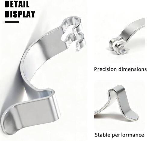 Air Filter Clips Compatible with Toyota, Steel Air Cleaner Cover Clip, 4Pcs Airs Cleaning Filters Box Housing Retaining Clip, for Replacement Air Filter Boxes in Kuwait