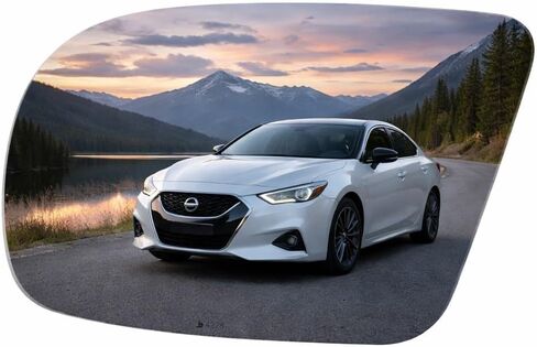 Burco 5354 Passenger Side Replacement Mirror Glass Compatible with 2009-2014 Maxima in Kuwait