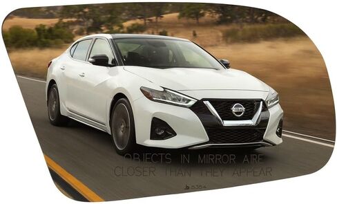 Burco 5354 Passenger Side Replacement Mirror Glass Compatible with 2009-2014 Maxima in Saudi Arabia