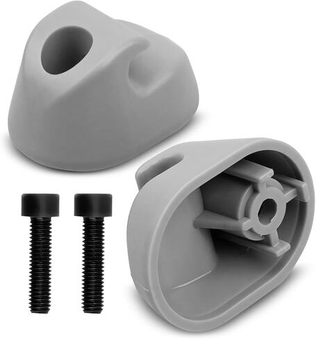 2 Pcs Sun Visor Clip Fit for Kenworth Peterbilt Interior, Bone, Sunvisor Clip, Replacement S16-1023-661 (F01377-2) in Saudi Arabia