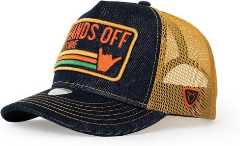 Trucker Hat - Urban Collection - Hands Off - Denim in Saudi Arabia