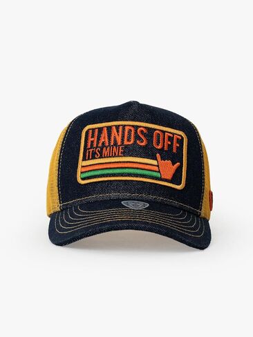 Trucker Hat - Urban Collection - Hands Off - Denim in Saudi Arabia
