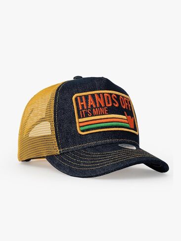 Trucker Hat - Urban Collection - Hands Off - Denim in Saudi Arabia