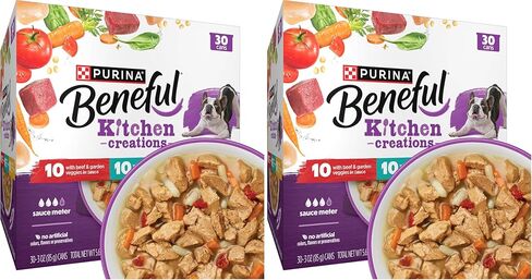 Purina Beneful Kitchen Creations With Beef, Chicken, or Lamb Wet Dog Food Variety Pack - (Pack of 30) 3 oz. Cans in Saudi Arabia