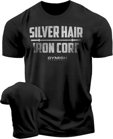 قمصان رياضية للرجال من Gymish Lifestyle Silver Hair Iron Core in Saudi Arabia