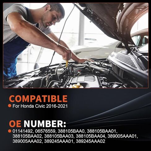 ضاغط مكيف الهواء CO29272C مع قابض متوافق مع Honda Civic 2016 2017 2018-2021 L4 2.0L in Kuwait