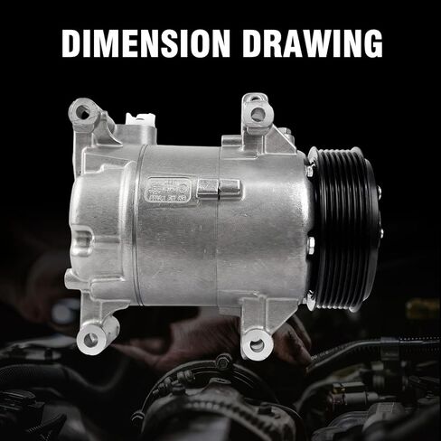 ضاغط مكيف الهواء CO29272C مع قابض متوافق مع Honda Civic 2016 2017 2018-2021 L4 2.0L in Kuwait