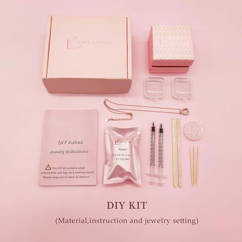 DIY Sterling Silver Starburst Teardrop Ashes Ring KIT, Ashes Jewellry KIT, Ashes Keepsake, Memorial Gifts for Loss of Pet/Loved One, Memorial Ring, Cremation Jewelry for Ashes, Unique Holiday Gift in Saudi Arabia