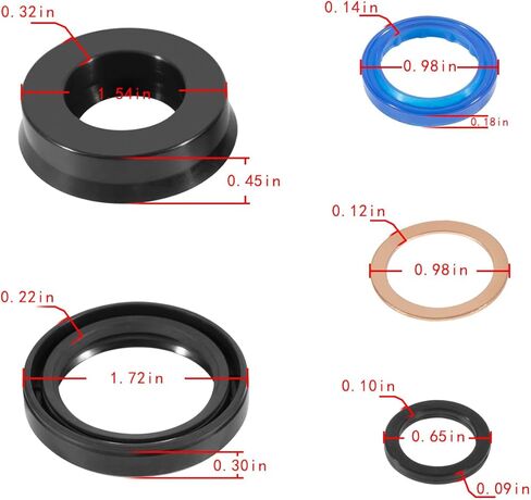 طقم استبدال سدادة جاك الأرضية 328.12002 لمقبس الأرضية Sears Craftsman 328.12002 Series 1.5 طن (لجميع السنوات) in Kuwait