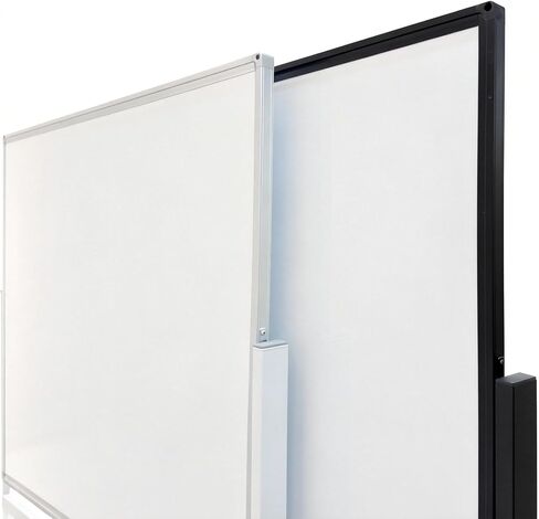 Large White Board 32x48 Inches - Mobile Rolling White Board on Wheels, Dry Erase Display for Home, Office, School in Kuwait