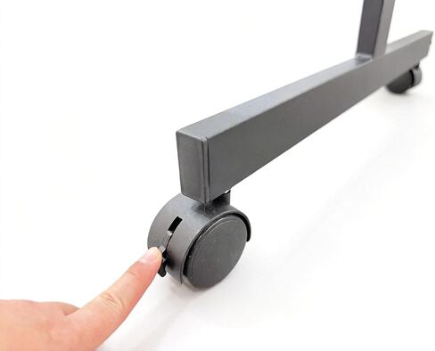 Large White Board 32x48 Inches - Mobile Rolling White Board on Wheels, Dry Erase Display for Home, Office, School in Kuwait