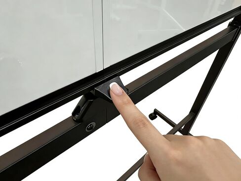 Large White Board 32x48 Inches - Mobile Rolling White Board on Wheels, Dry Erase Display for Home, Office, School in Kuwait