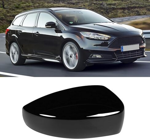 متوافق مع غطاء المرآة الجانبية Ford Focus 2012-2018، Escape 2013-2016، غطاء مرآة الرؤية الخلفية لجانب الراكب الأيمن بدون استبدال ضوء إشارة الانعطاف لـ CP9Z-17D742-BA CP9Z17D742BA in Kuwait