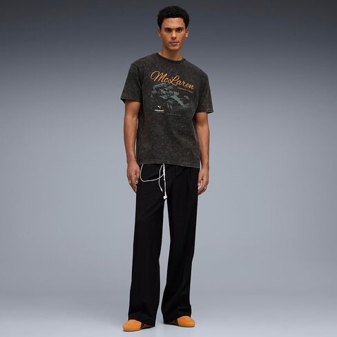 PUMA Men's McLaren Racing Graphic T-Shirt, Black SS26, Large Mclaren Tee2 in Saudi Arabia