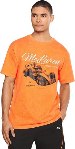 PUMA Men's McLaren Racing Graphic T-Shirt, Black SS26, Large Mclaren Tee2 in Saudi Arabia