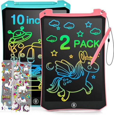 cimetech LCD Writing Tablet, Toddler Girl Toys for 1-3 Year Old, 12 Inch Drawing Pad for Kids Doodle Board, Learning and Educational Kids Toys for 4 5 6 7 8 Year Old Boys Birthday Gift, Pink in Saudi Arabia