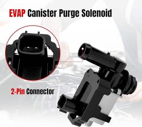 Vapor Canister Purge Valve fit for Altima Rogue Sentra Pathfinder Maxima Titan Frontier, Infiniti G37 Q50 Q60 QX60 2009 2010 2011 2012 2013 2014 2015 2016 2017 2018 2019 2020 2021 2022, 911-504 in Saudi Arabia