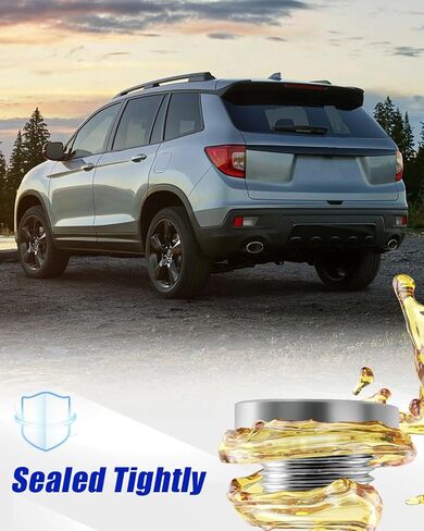 Drainage Screw Plug Fit for Honda Passport Ridgeline Pilot Odyssey Acura MDX TLX 2016-2025, 9 Speed Transmission Drain Bolt Replace 06237-5J4-010 in Saudi Arabia