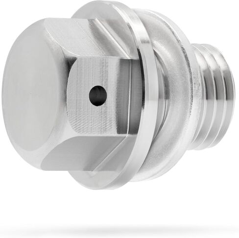 Votex - Oil Drain Plug fits Yamaha YXR66F Rhino 660 (2004-2007) - Made in USA - Stainless Steel - Part Number 90340-14132-00 in Saudi Arabia