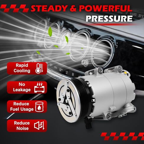AC Compressor with Clutch for Focus 2.0L 2012 2013 2014, Air Conditioning Compressor Replace for 97323, 98323, BV6Z19703B in Saudi Arabia
