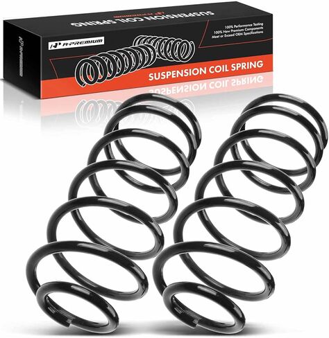 A-Premium 2Pcs Rear Suspension Coil Spring Set Compatible with Chevrolet Impala 2004-2013 Impala Limited & Buick LaCrosse Allure, Driver and Passenger Side, Replace# 10391594, 10391595 in Saudi Arabia
