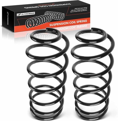 A-Premium 2Pcs Rear Suspension Coil Spring Set Compatible with Chevrolet Impala 2004-2013 Impala Limited & Buick LaCrosse Allure, Driver and Passenger Side, Replace# 10391594, 10391595 in Saudi Arabia