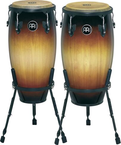 Meinl Percussion HC512VSB مجموعة غطاء الرأس مقاس 11 بوصة و12 بوصة مع حوامل سلة، عتيقة Sunburst in Saudi Arabia