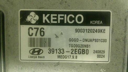 Engine ECM Control Module 2.0L at 2014 14 Compatible with Hyundai Elantra 39110-3CTN2 391103CTN2 in Saudi Arabia