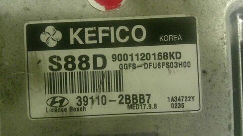 وحدة التحكم في المحرك ECM تناسب 2013 13 متوافقة مع Hyundai Veloster 39110-2BBB7 391102BBB7 in Saudi Arabia