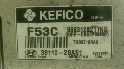 Engine ECM Electronic Control Module at Fits 12-14 Accent 39110-2BAS1 391102BAS1 in Saudi Arabia