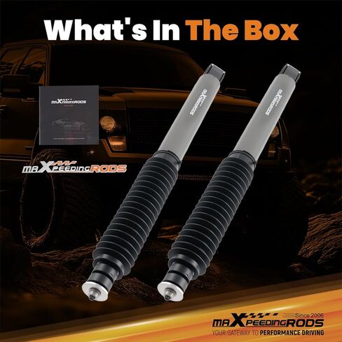 صدمات خلفية maxpeedingrods 0-3 بوصة لسيارة Toyota 4Runner FJ Cruiser 2003-2023، G1 مطورة in Saudi Arabia