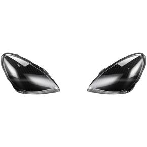 Car Headlight Glass Compatible For Benz W171 SLK 2004 2005 2006 2007 2008 2009 2010 Clear Lampshade Replacement Car Accessories(Left) in Saudi Arabia