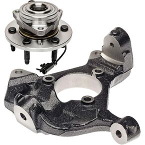 محور ديترويت - مجموعة المفصل الأمامي الأيسر للدفع الرباعي لسيارة شيفروليه سيلفرادو جي إم سي سييرا يوكون XL 1500 أفالانش تاهو كاديلاك إسكاليد ESV EXT، مفصل التوجيه الجانبي للسائق، استبدال محور العجلة in Kuwait